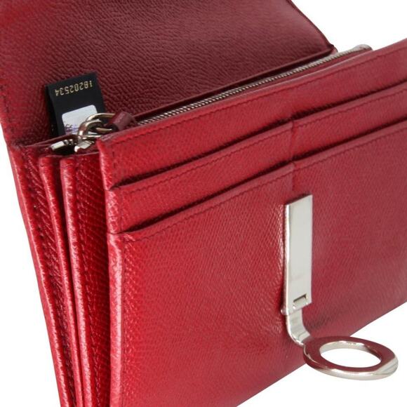 BVLGARI Flap Leather Saffiano Logo Wallet BV-0208N-0020 - Picture 9 of 10